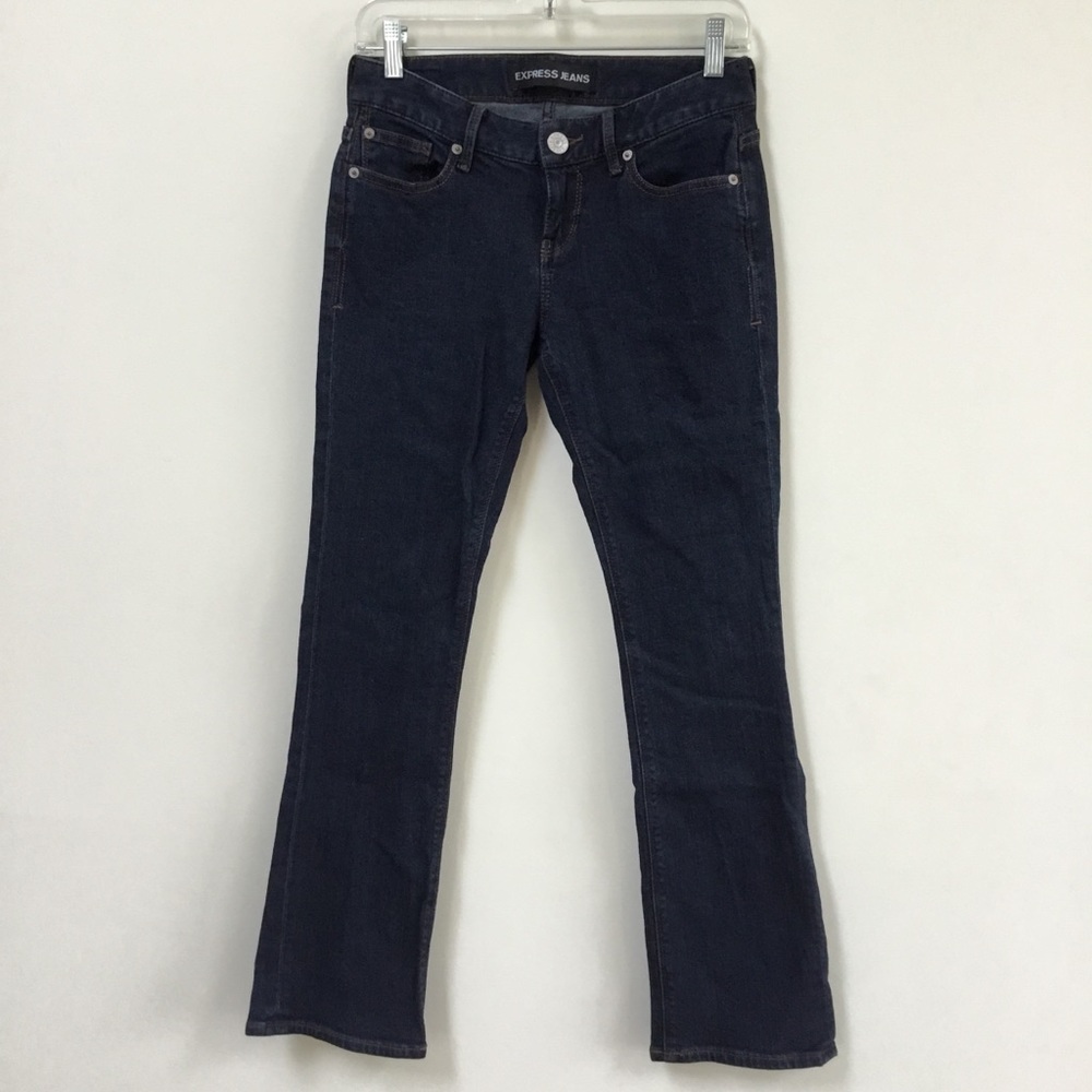Express Jeans Barely Boot Stella Low Rise Size 0